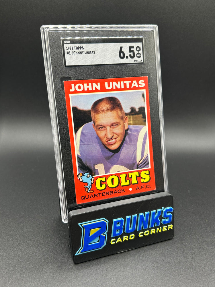 1971 Johnny Unitas Topps SGC 6.5