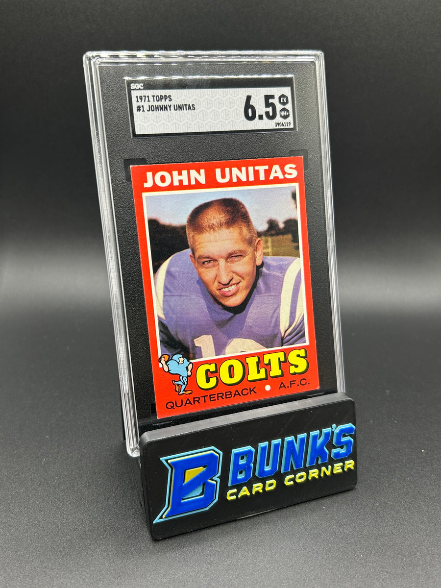 1971 Johnny Unitas Topps SGC 6.5