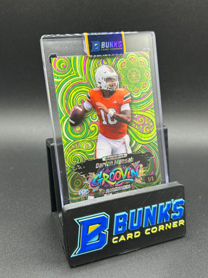 2026 Darian Mensah Wild Card Alumination Groovin' 1/1