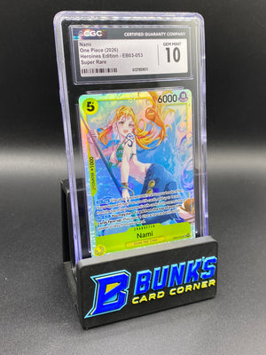 Nami Super Rare EB03-053 CGC 10