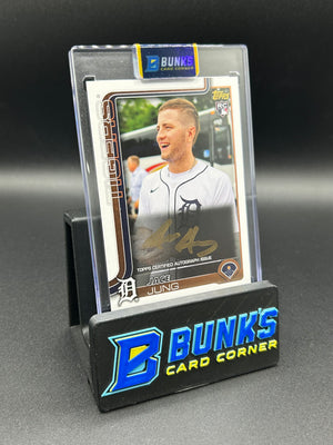 2025 Jace Jung Topps Gold Mirror Rc Auto