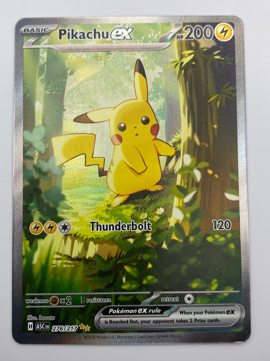 Pikachu ex SIR Ascended Heroes NM