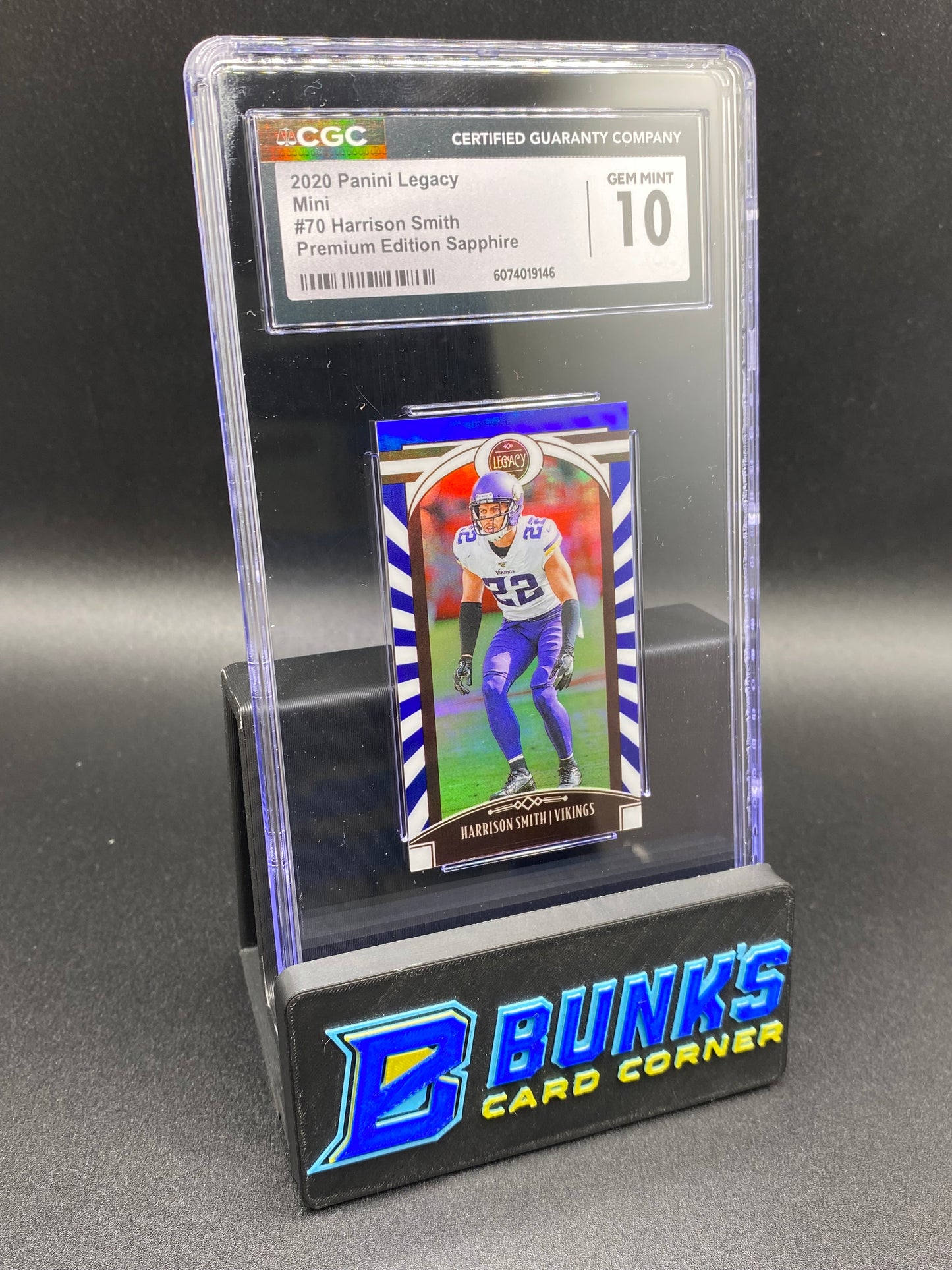 2020 Harrison Smith Mini 43/50 CGC 10