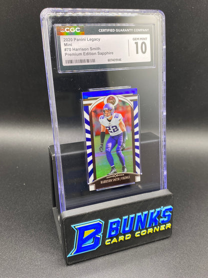 2020 Harrison Smith Mini 43/50 CGC 10