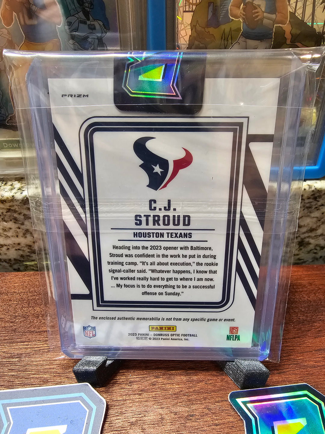 CJ Stroud RC GOLD Optic #7/10