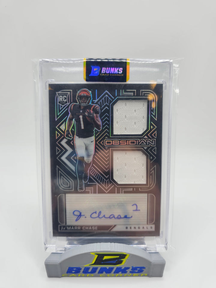 Ja'marr Chase 2021 Obsidian RPA #71/125