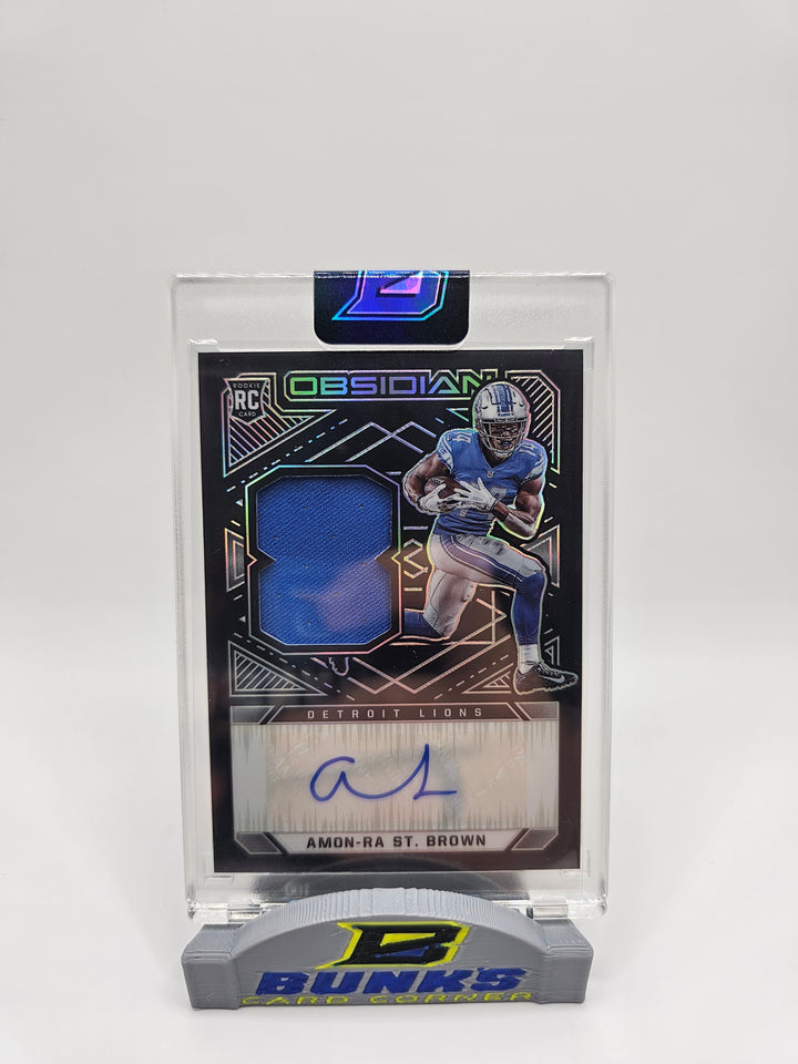 2021 Amon-Ra St. Brown Obsidian RPA #97/150