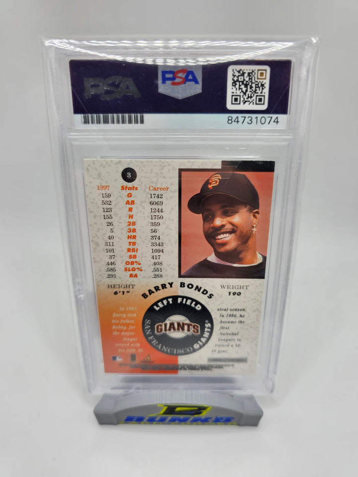 Barry Bonds Autograph #103/300 PSA Authentic