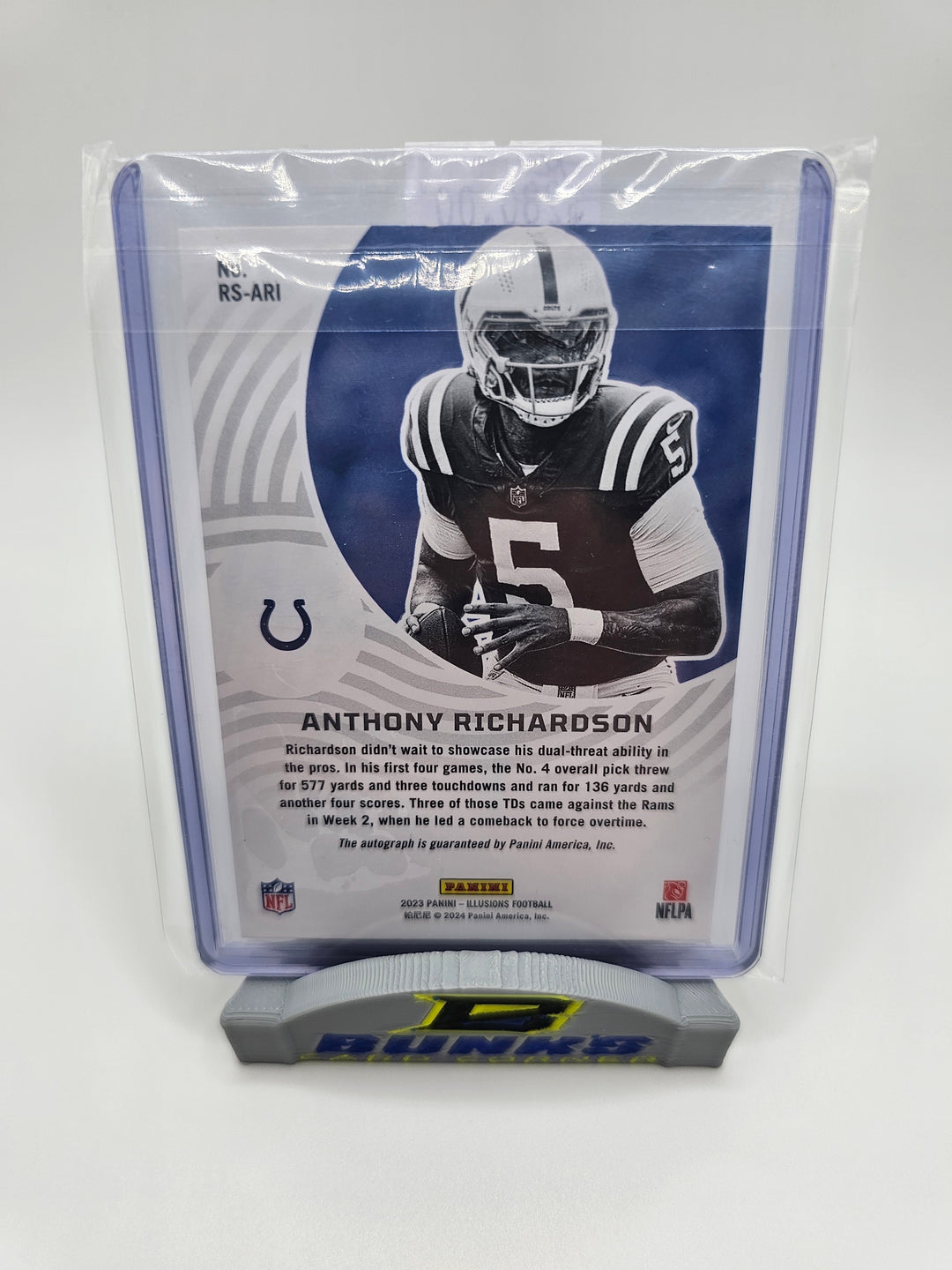 2023 Anthony Richardson Illusions RPA #8/50