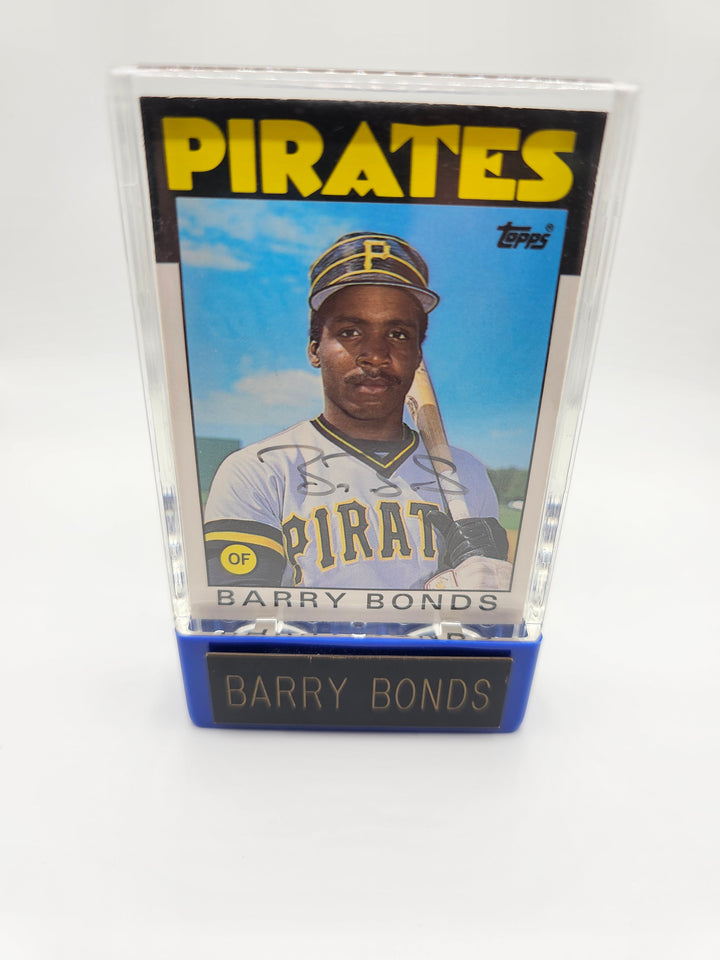 Barry Bonds Topps On Card Autograph (Goldin Certification)