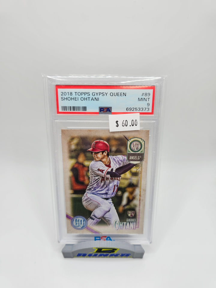 2018 Topps Gypsy Queen Shohei Ohtani RC PSA 9