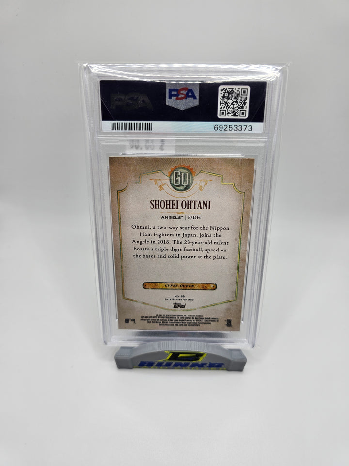 2018 Topps Gypsy Queen Shohei Ohtani RC PSA 9