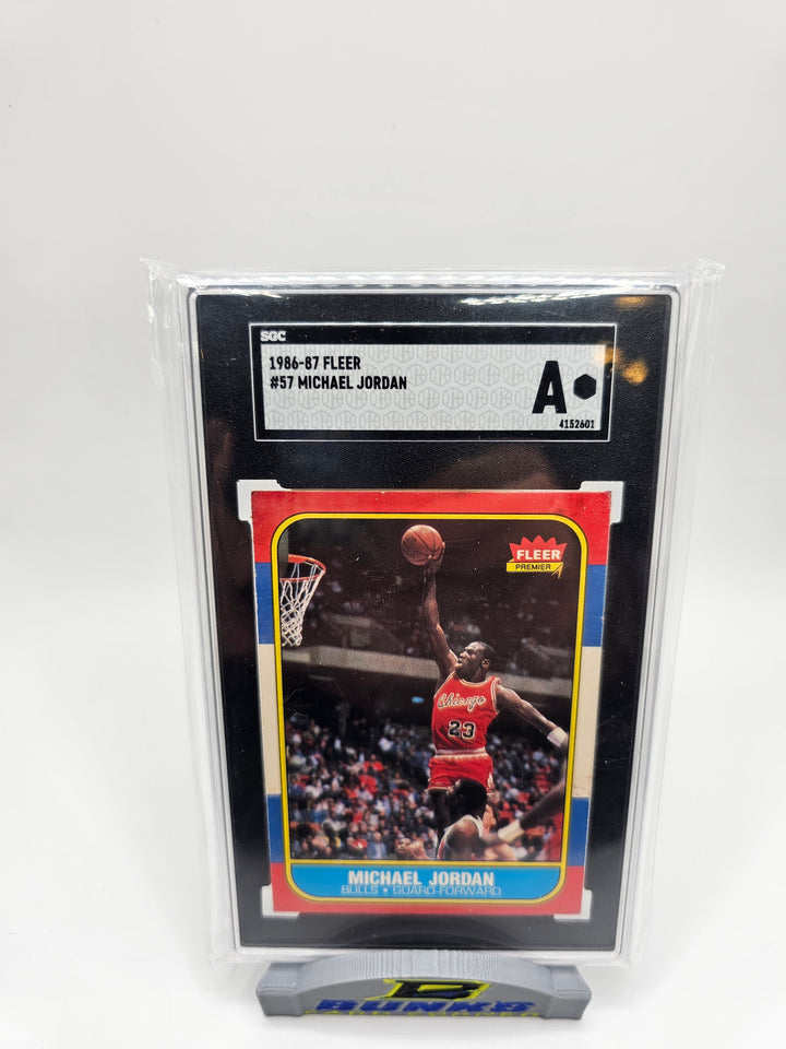 1986-87 Michael Jordan Rookie Card 🏀                    SGC Authentic #57/132