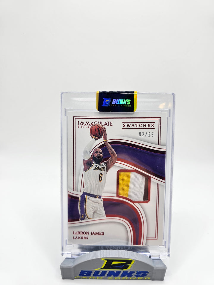 2022 LeBron James Immaculate Collection #2/25