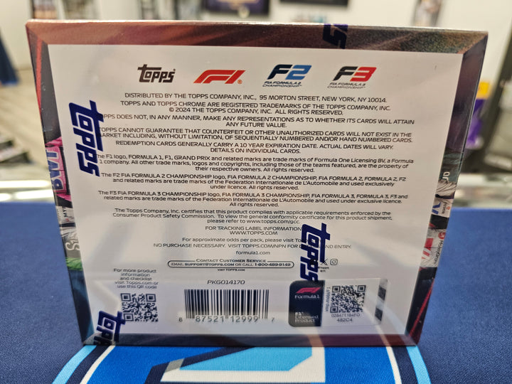 2024 Topps Chrome Formula 1 Hobby Lite Box