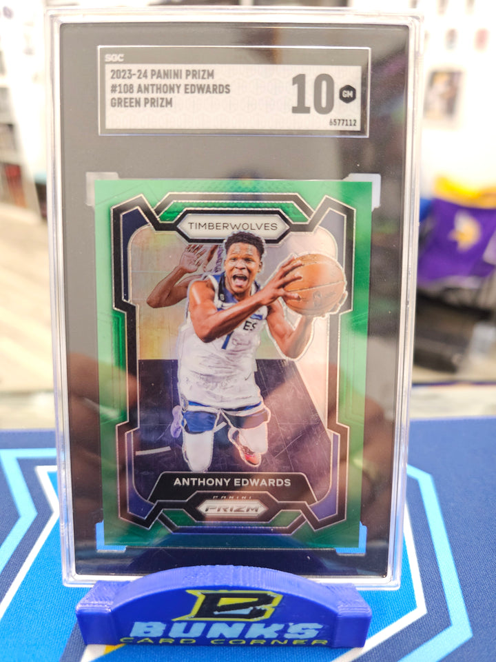 23-2024 Anthony Edwards Green Prizm 💎