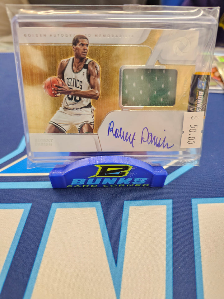 2020 Robert Parish Opulence Basketball 🏀  Autograph 🖊 #7/49