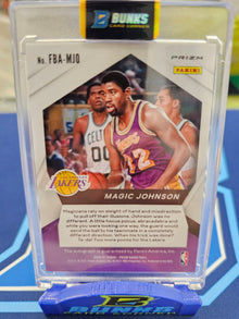 2020 Magic Johnson Prizm Fast Break Autograph 🖊 💥