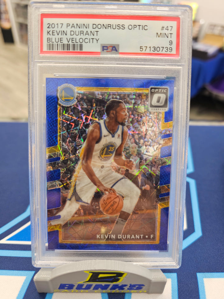 2017 Kevin Durant Optic Blue Velocity PSA 9