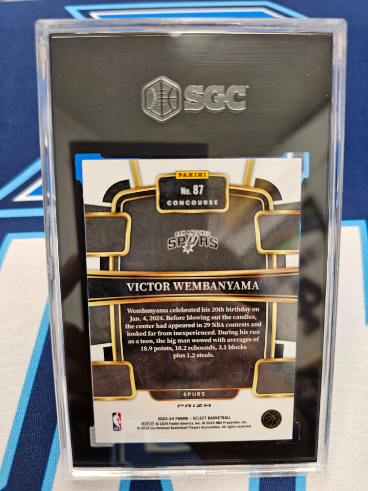 2023-24 Victor Wembanyama Blue Prizm SGC 10 🔥