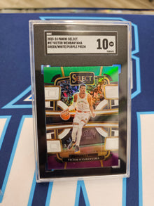 2023-24 Victor Wembanyama  Green/White/Purple Prizm 🔥