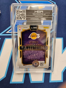 2016-17 Shaquille O'neal Select Silver Prizm Autograph