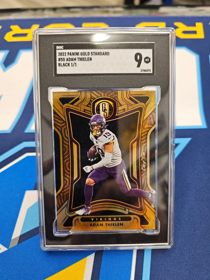 2022 Adam Thielen Gold Standard BLACK 1 of 1 💥