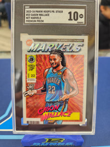 2023-24 Cason Wallace Net Marvels Premium Prizm SGC 10