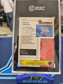 2023-24 Cason Wallace Net Marvels Premium Prizm SGC 10