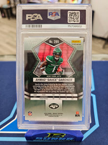 2022 Ahmad "Sauce" Gardner Red/Yellow Fusin Choice #71/80 (Box B61)