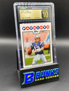 2008 Tom Brady CGC PRISTINE 10