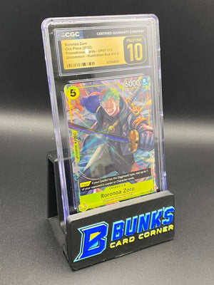 Roronoa Zoro Promo CGC PRISTINE 10