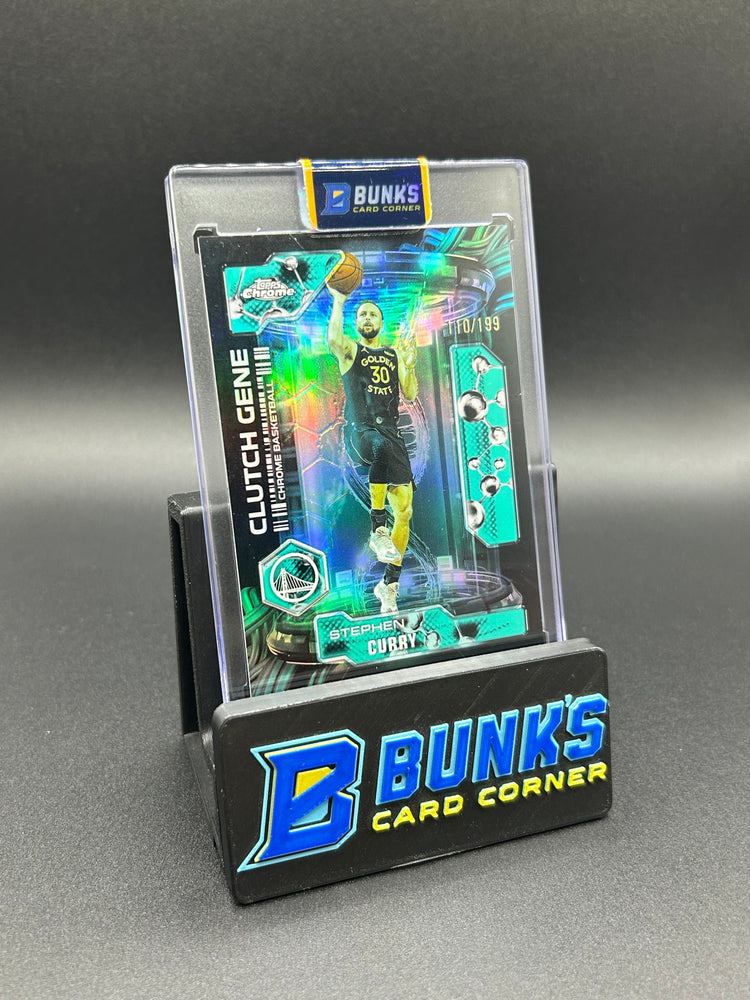 2026 Stephen Curry Clutch Gene Aqua Refractor 110/199
