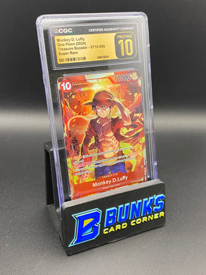 Monkey D. Luffy Super Rare ST10-006 CGC PRISTINE 10