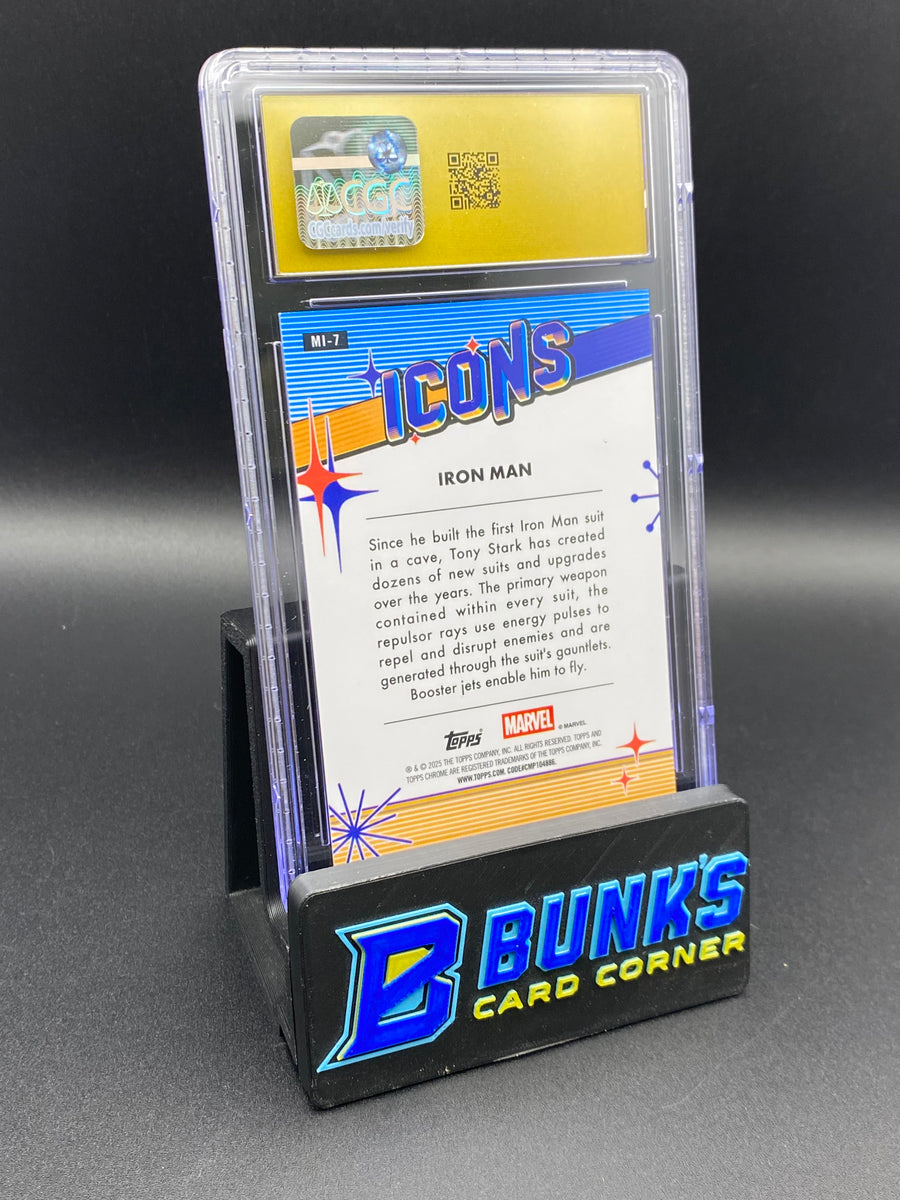 Iron Man Topps CGC PRISTINE 10