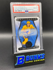 2023 Luke Evangelista Artifacts Auto Rc PSA 10