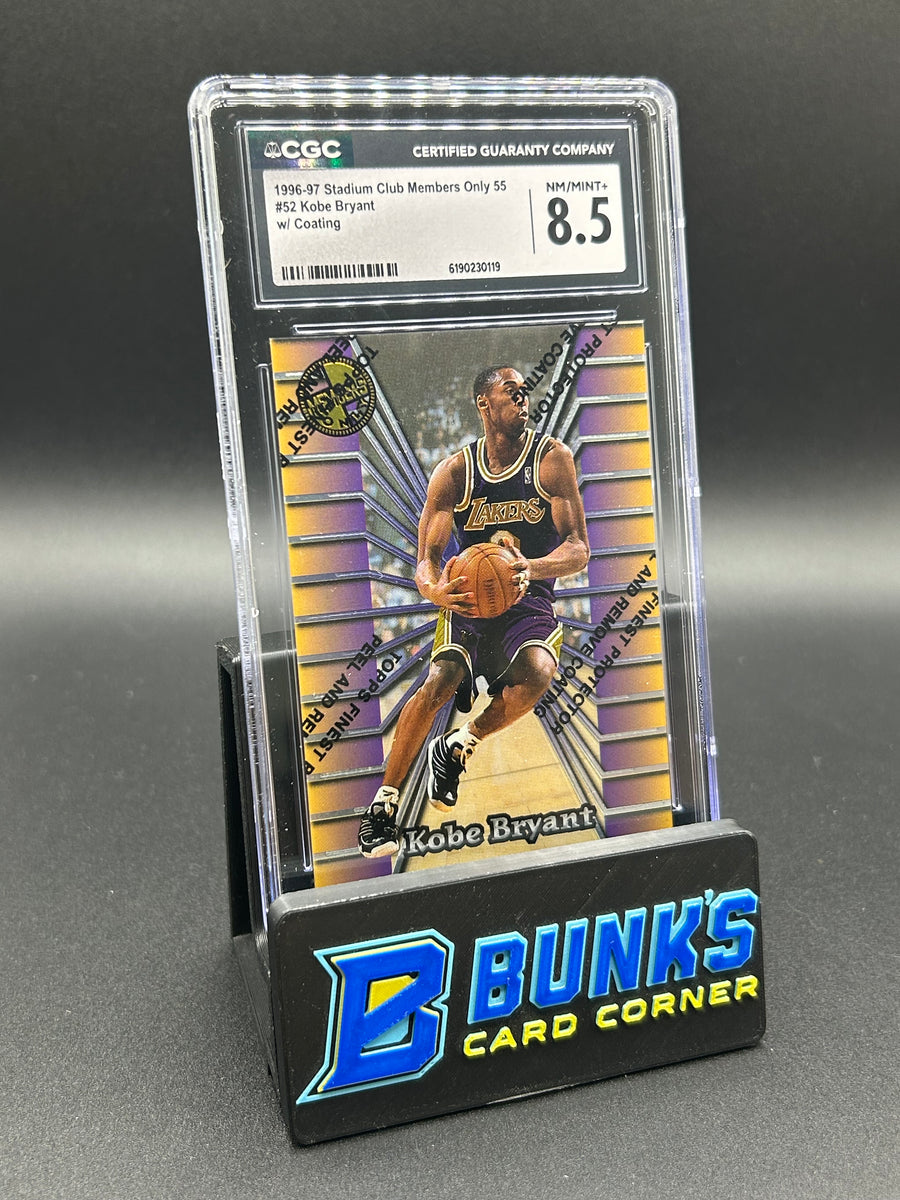 1996-97 Kobe Bryant Stadium Club Members Only 55 W/ Coating Rc CGC 8.5