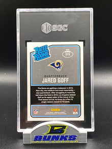 2016 Jared Goff Rated Rookie SGC 10 (Box 15)