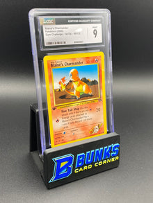 Blaine's Charmander Gym Challenge 1st Edition CGC 9