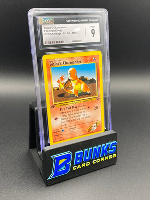 Blaine's Charmander Gym Challenge 1st Edition CGC 9