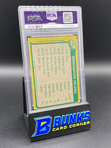 1980 Wayne Gretzky Checklist PSA 7