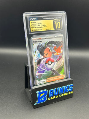 Nemona SIR Paldean Fates CGC Pristine 10