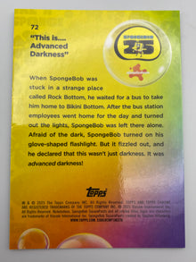 Topps Chrome "This is.... Advanced Darkness" 15/99