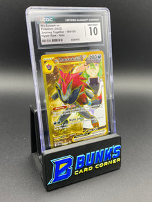 N's Zoroark Ex Hyper Rare Journey Together CGC 10