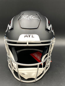 Deion Sanders Signed Full Size Speedflex Matte Black Helmet