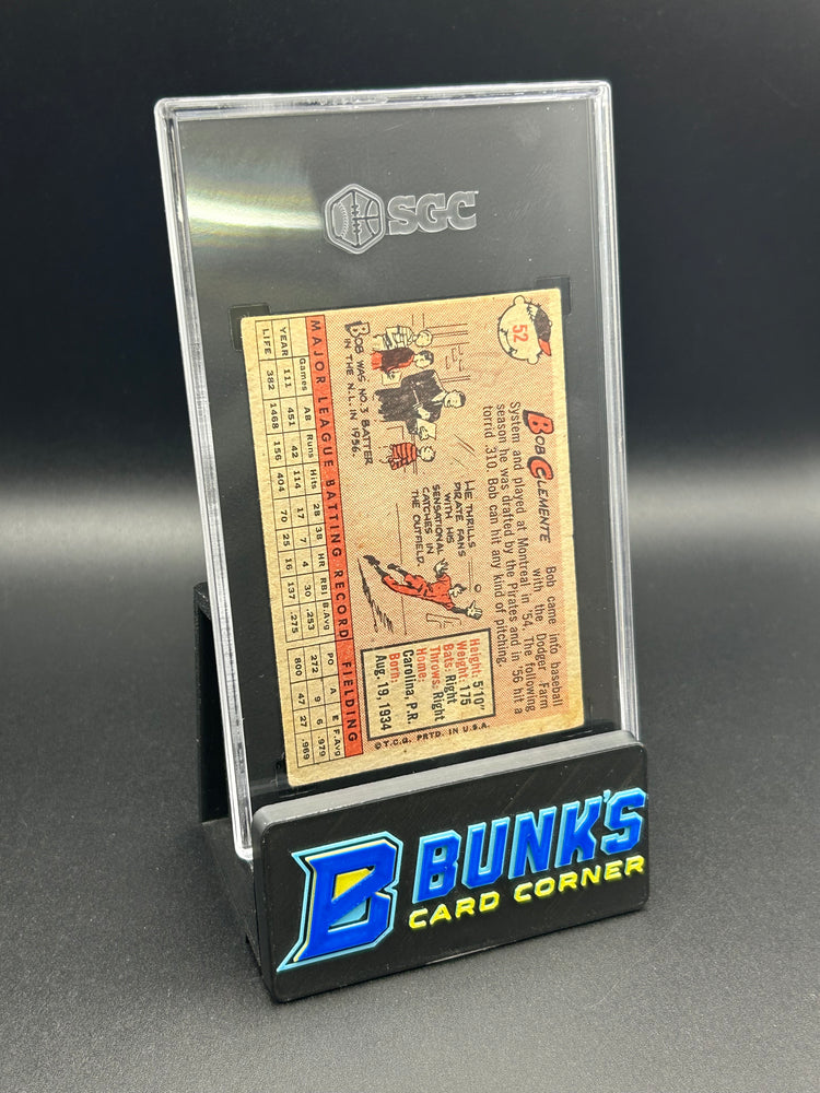1958 Bob Clemente Tioos SGC 2