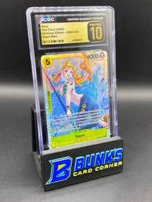 Nami Super Rare EB03-053 CGC PRISTINE 10