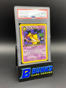 Dark Hypno 1st Edition Rocket PSA 8