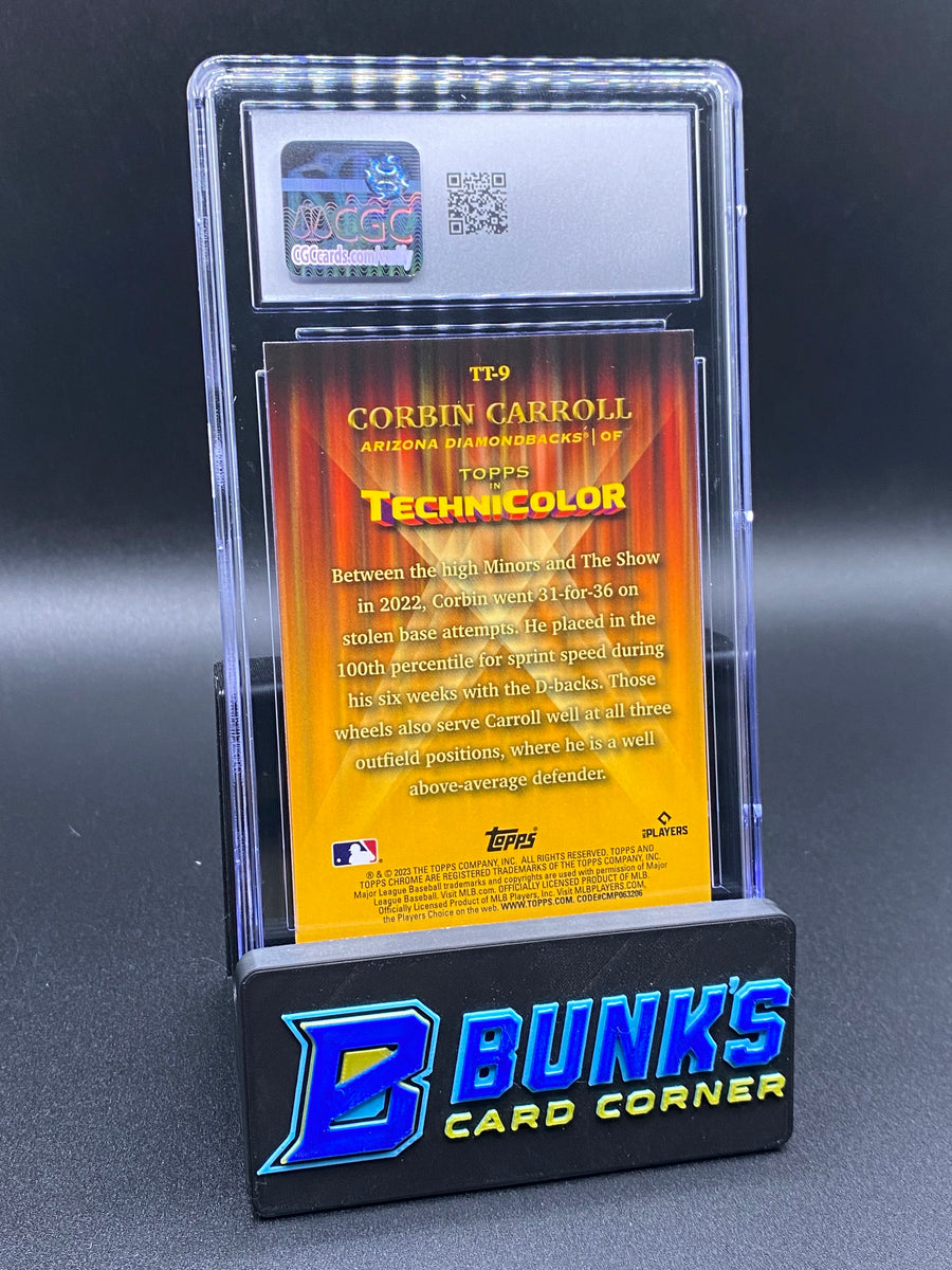 2023 Corbin Carroll Topps in Technicolor CGC 10 Rc