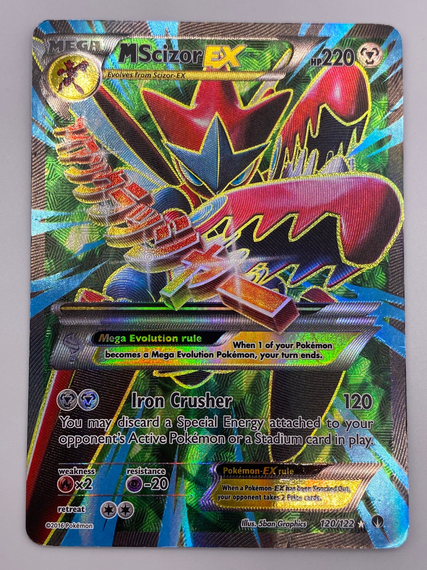 Mega Scizor Ex Breakpoint MP